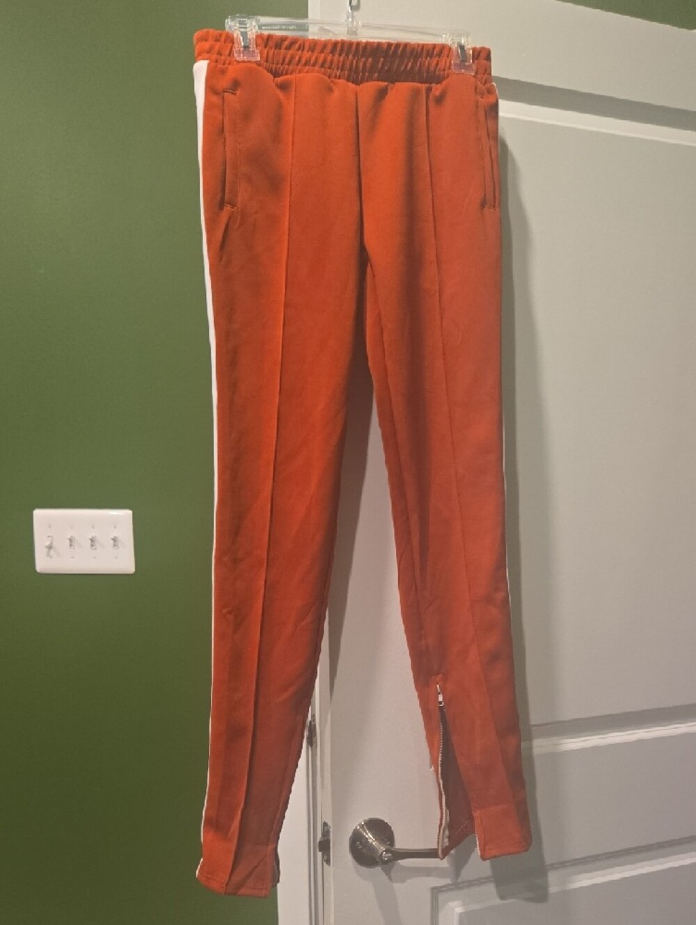Women’s Rust Zip-Front Track Set - Picture 3 of 3